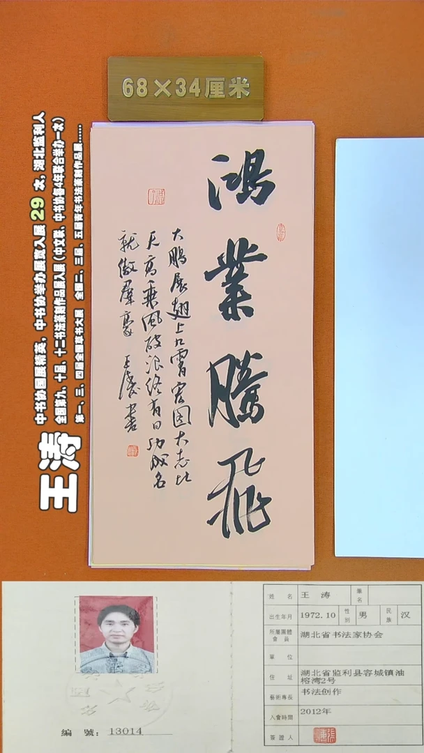 书法196R王涛书法作品