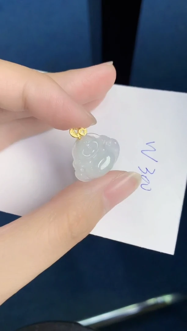 翡翠银S925镶嵌颈饰天然翡翠緬甸A貨