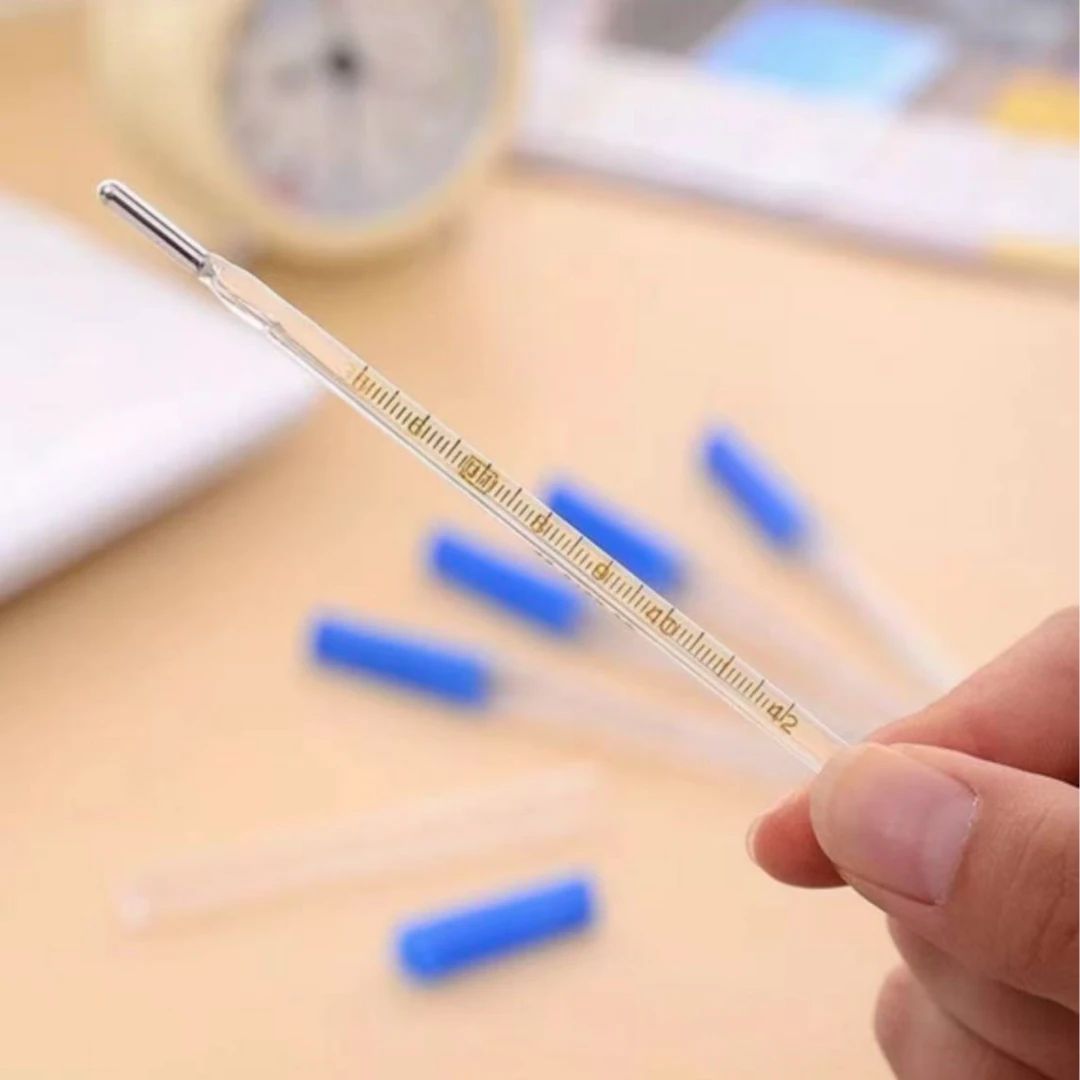 现货现发】家用高精度水银体温计（非药品）园艺用品温度计