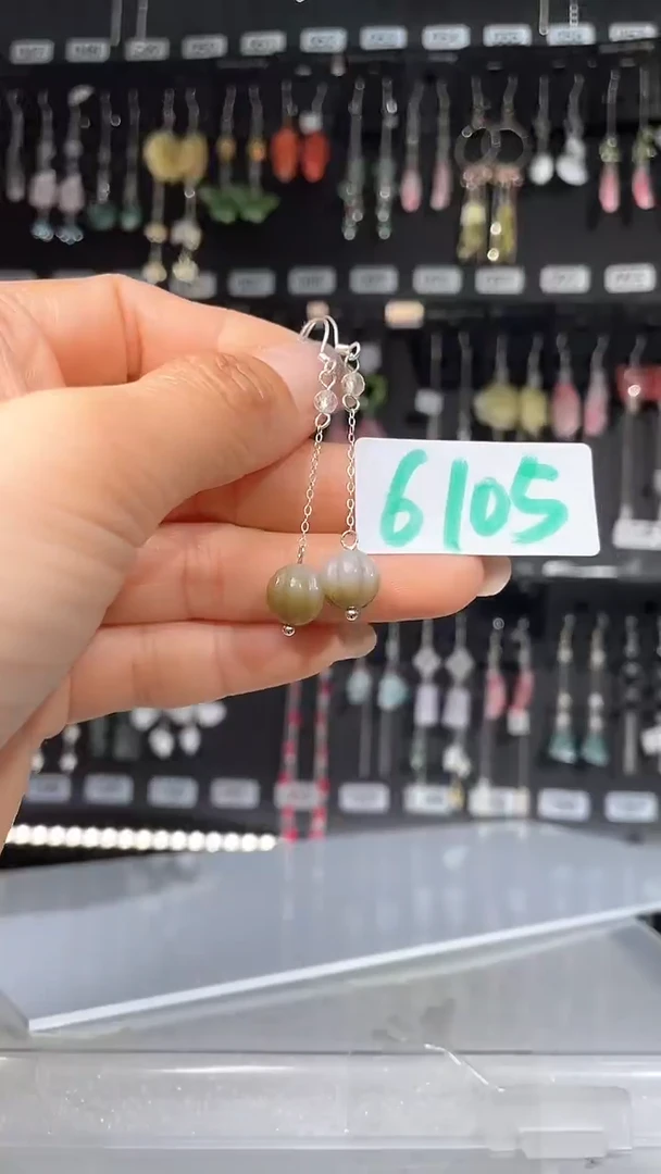 紫晶耳饰银S925镶嵌喜欢拍