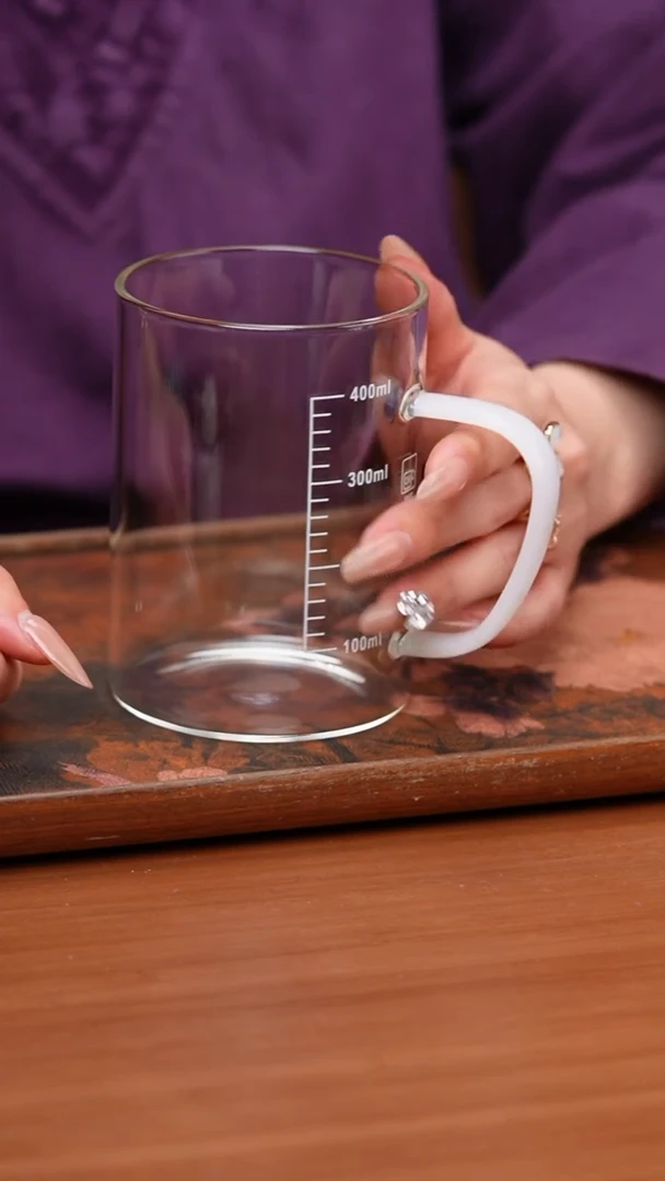 【闪购商品】松风杯/刻度白玉色/不批发