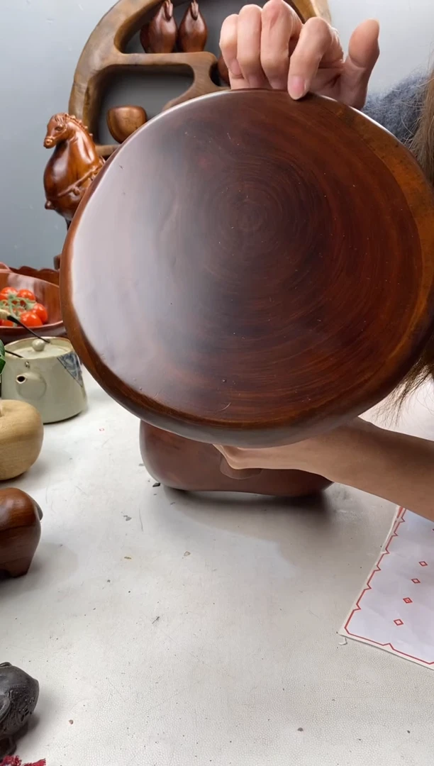 香樟木51香樟木小鹿凳