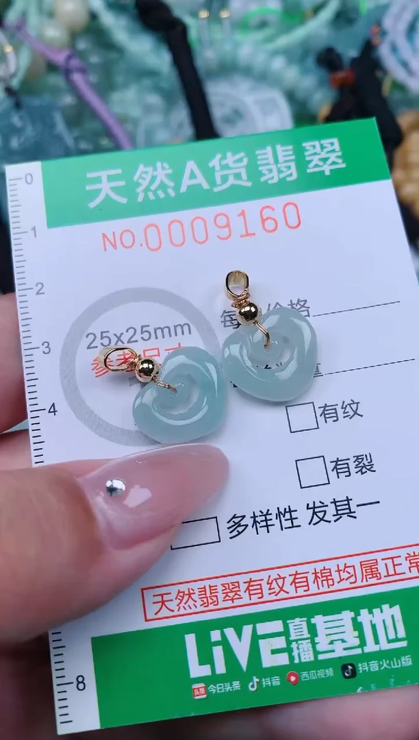 翡翠未镶嵌颈饰.0009160