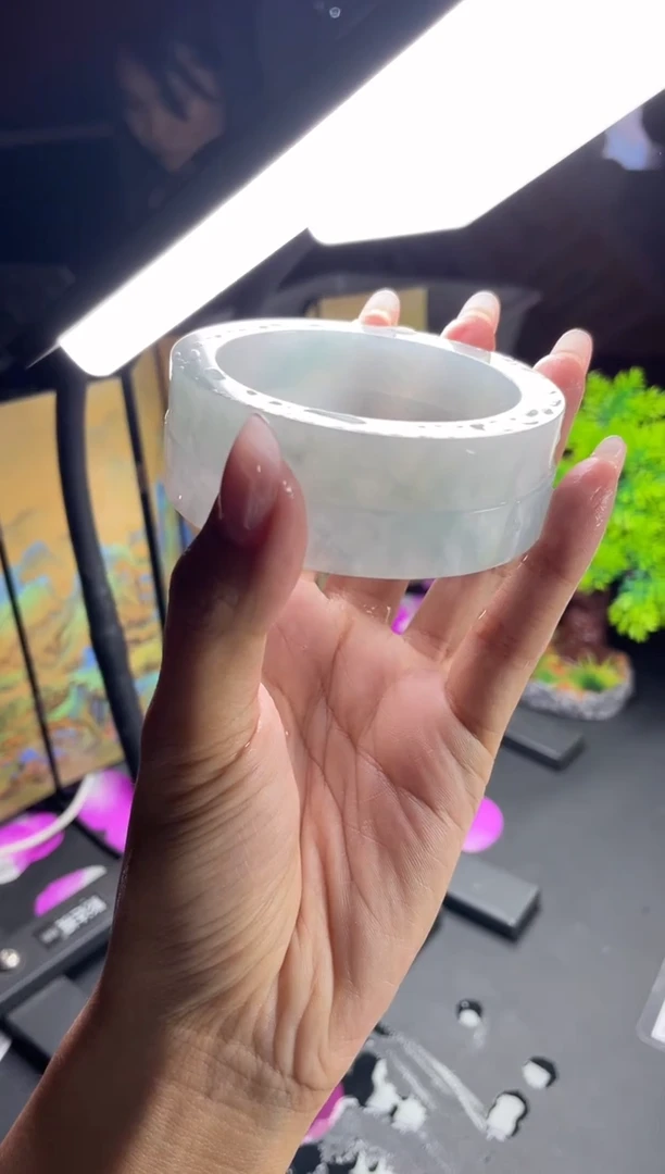 未镶嵌手镯定制翡翠正圈AJC5SZDZS