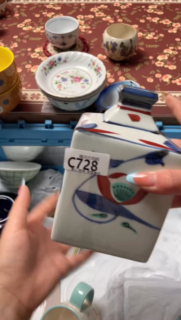 瓷片丽*瓷器瓷器C728