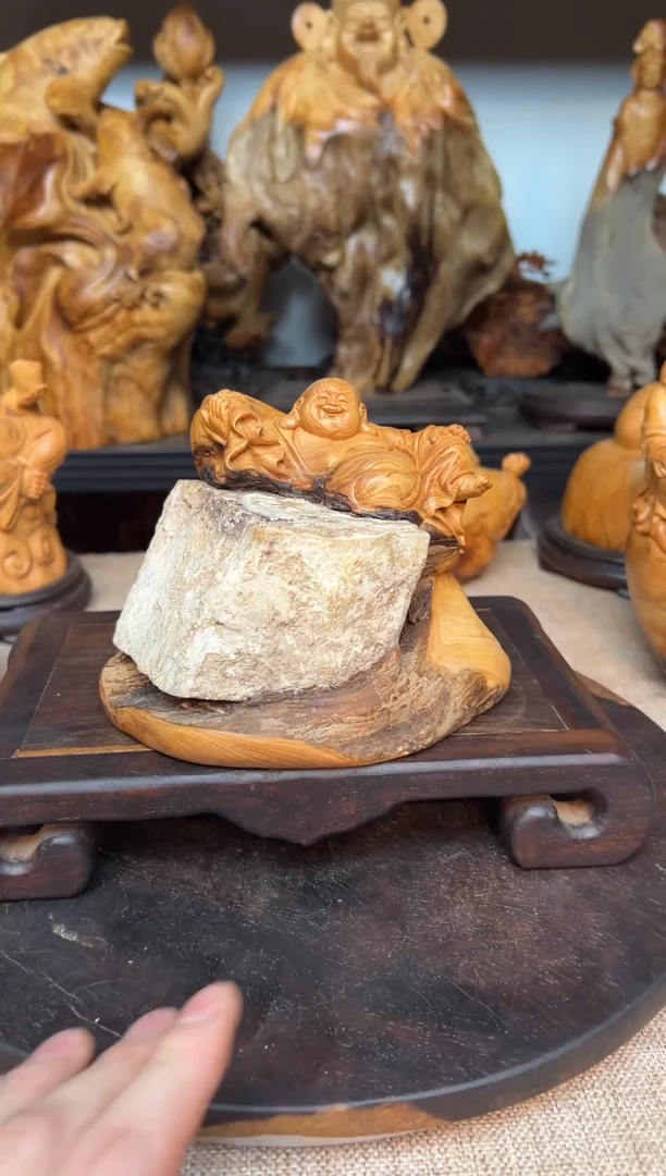 柏木（崖柏）崖柏雕刻件