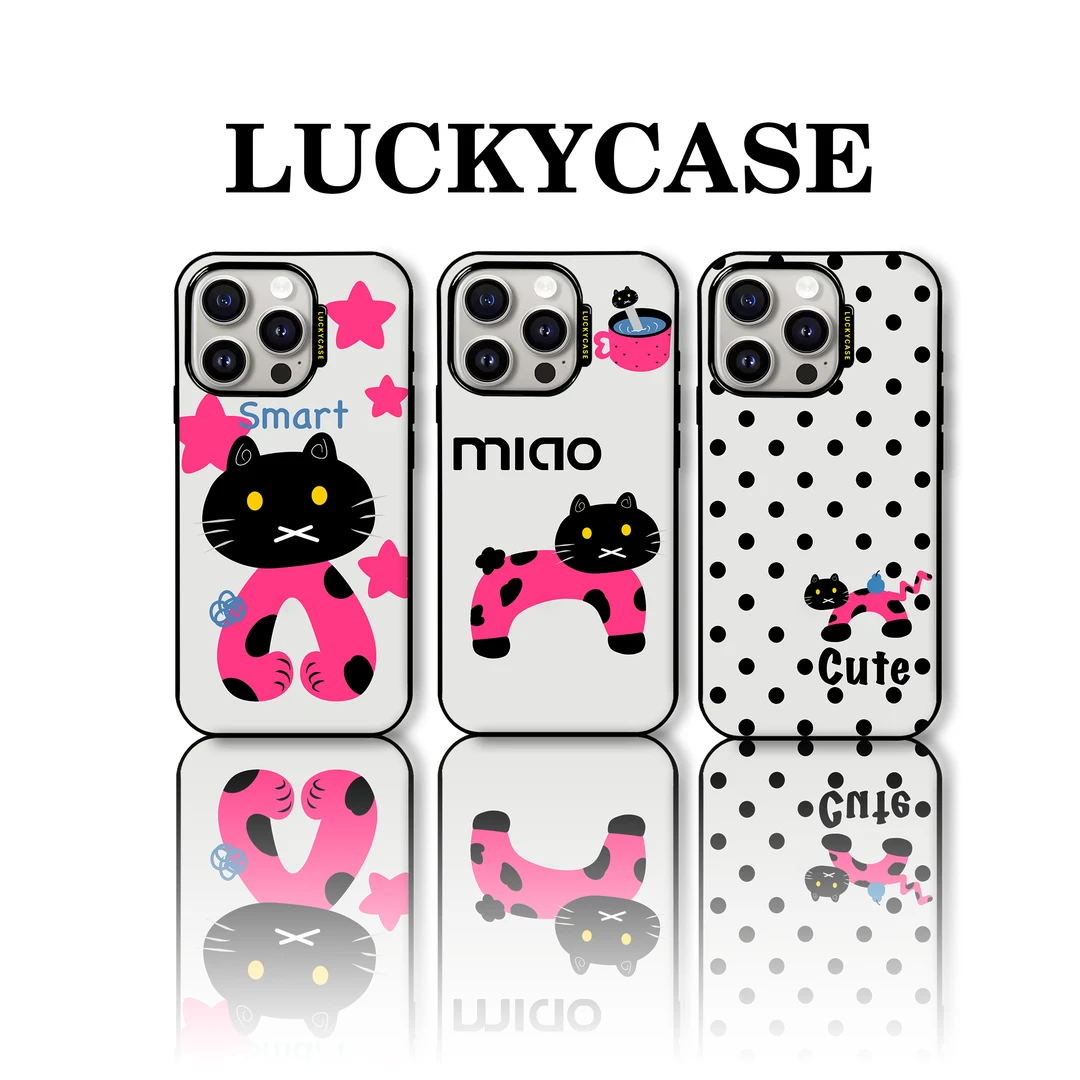 Lucky Case 原创〖喵星人系列〗适用苹果iPhone13-16Promax个性防摔