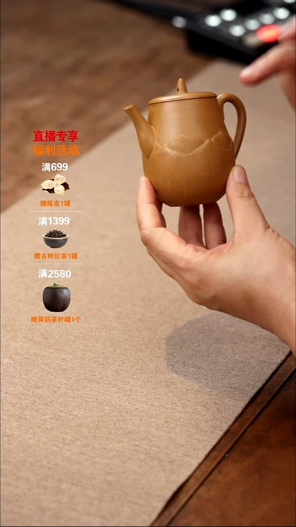 茶壶紫砂荷花花苞