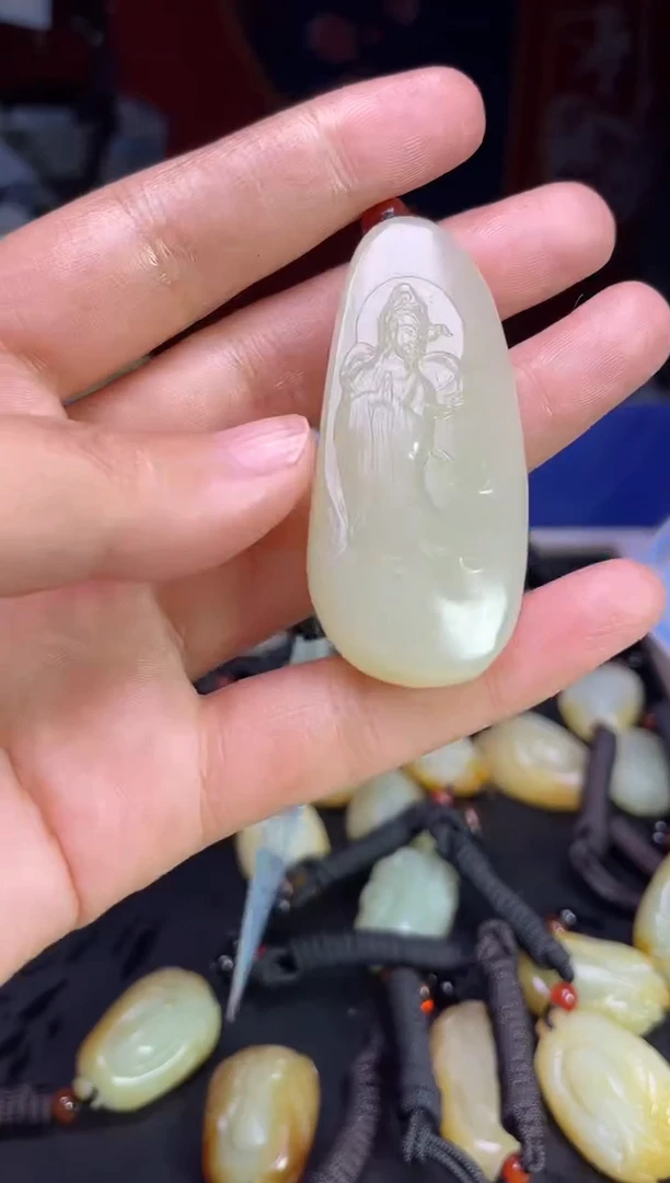 颈饰未镶嵌和田玉123