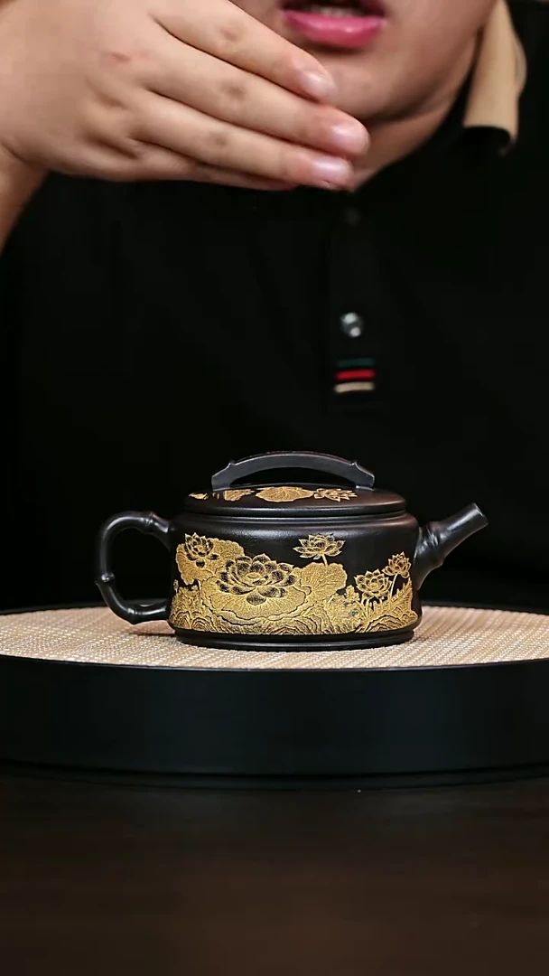 茶壶紫砂汉瓦 石黄