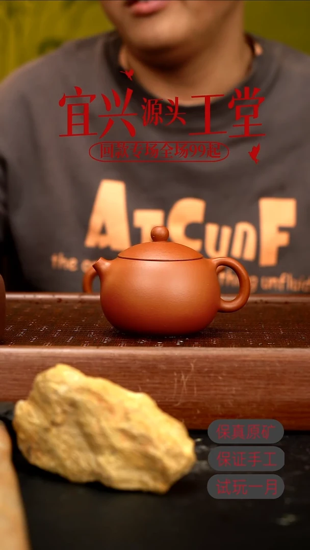 茶壶紫砂WH赵庄朱泥西施