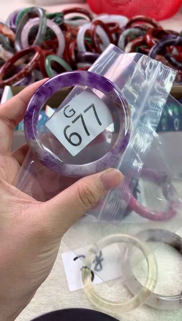 【闪购商品】水晶手镯未镶嵌G677-53