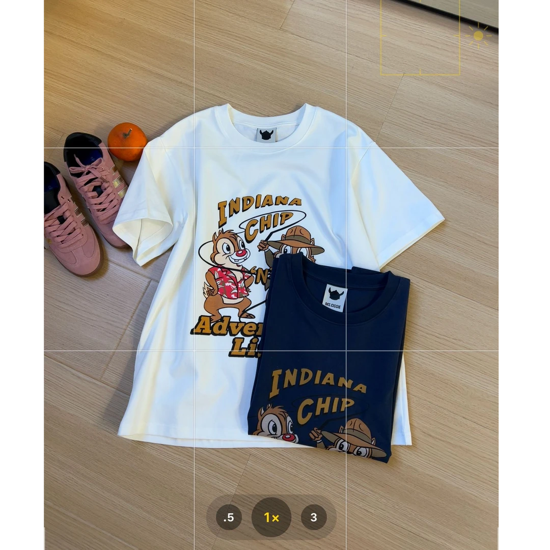 童趣~色彩印花厚实百搭T恤 2025新款