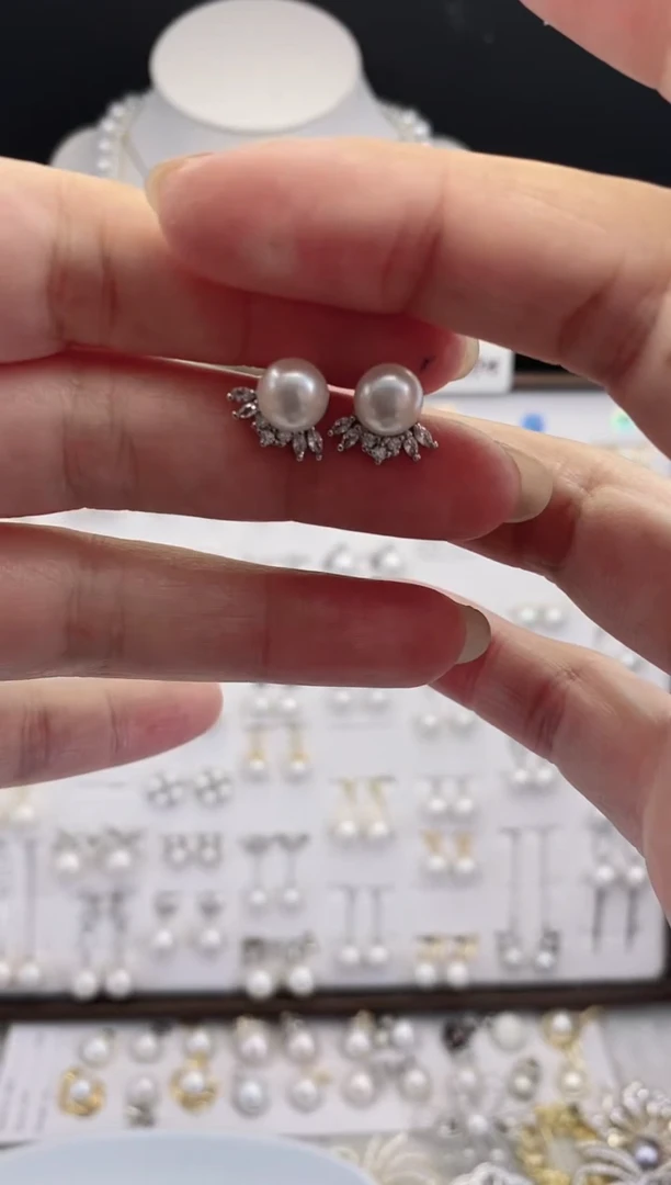 合金耳饰淡水珍珠开播福利 睫毛