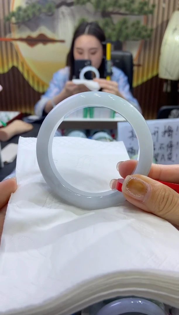 未镶嵌手镯翡翠0007052