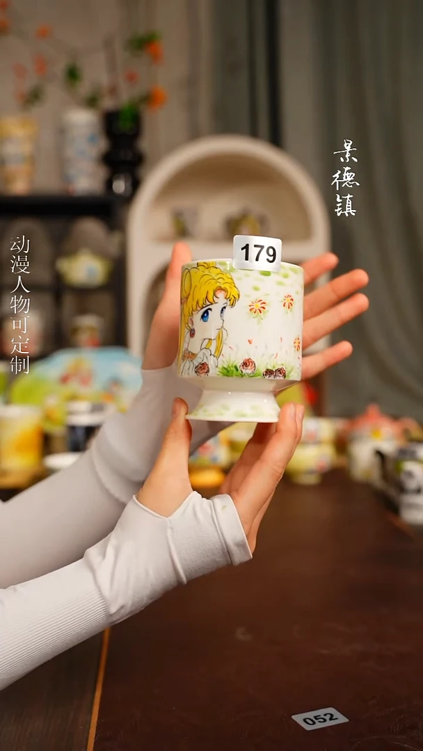 景德镇高温釉下彩纯手工手绘179