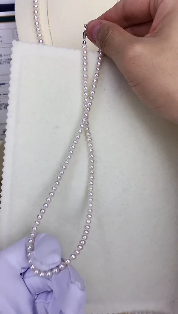 未镶嵌DA海水珍珠 串链 GD039 4.5-5