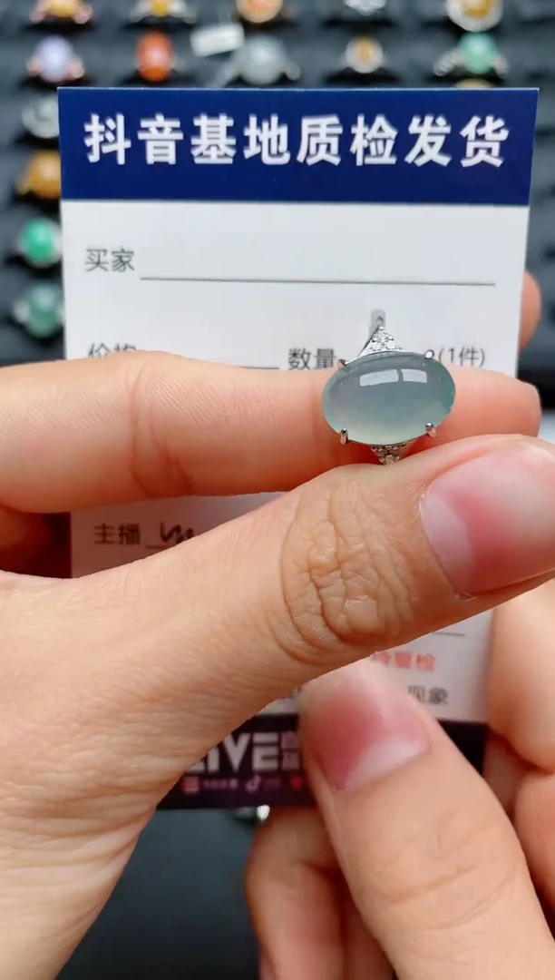 【闪购商品】翡翠戒指银S925镶嵌..........