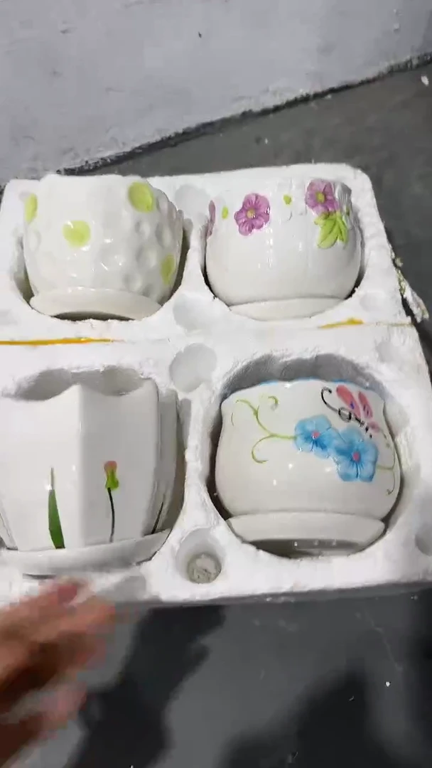 高温陶瓷花盆+E49