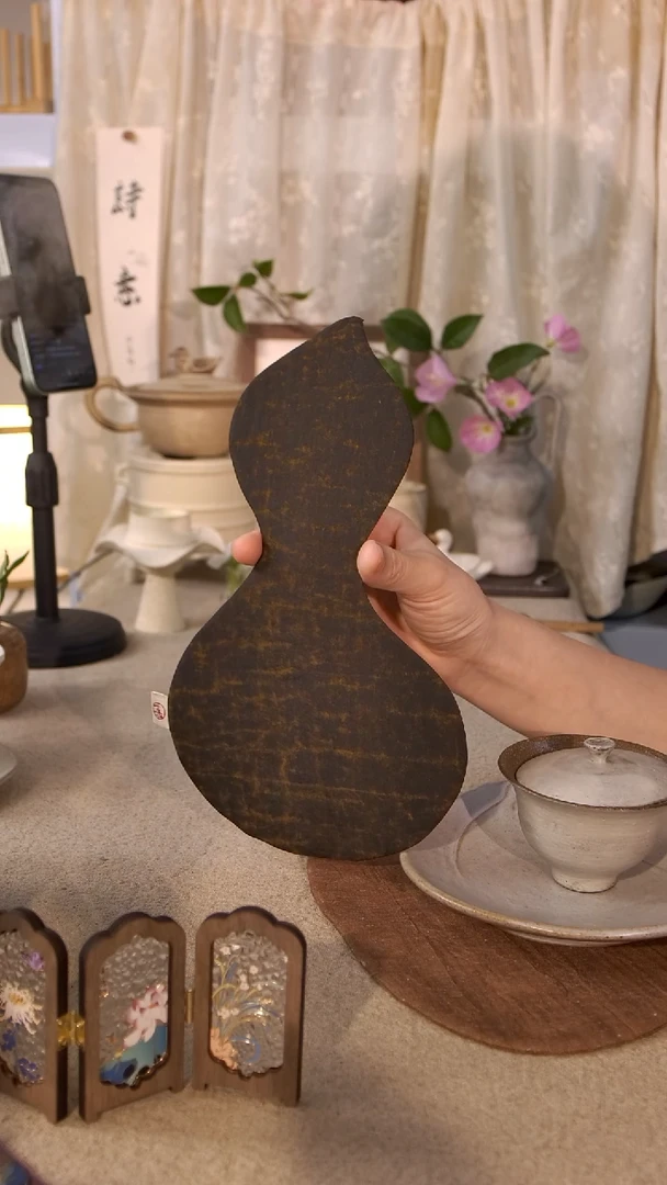 陶瓷@@《福禄》茶垫BY000064