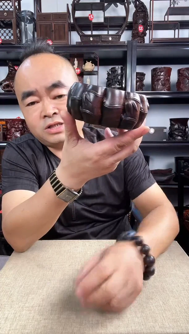 木老李红木工艺品小竹节