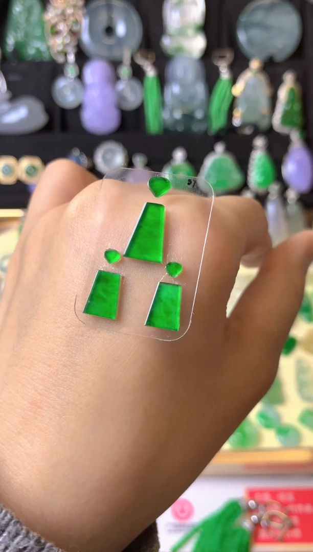 【闪购商品】定制翡翠未镶嵌1裸玉（客户意向镶嵌）