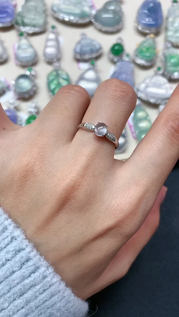 【闪购商品】翡翠戒指未镶嵌A48|2800