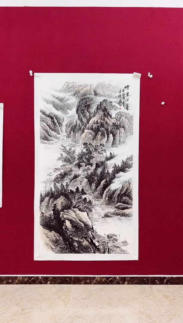国画师文娟国画作品