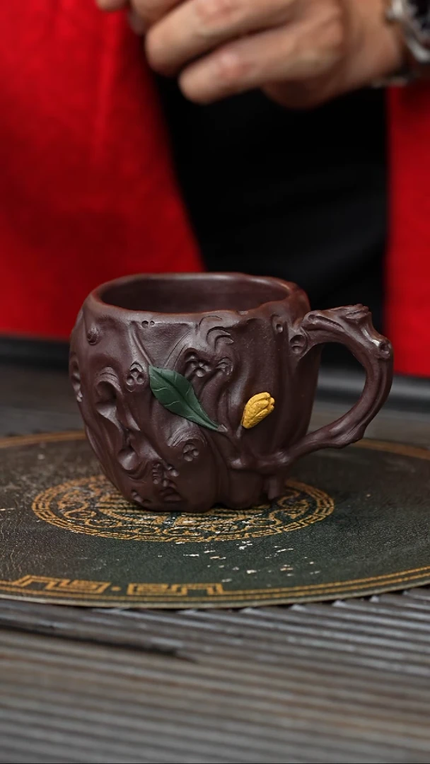 【闪购商品】紫砂茶壶CYL 紫御砂 花器主人杯