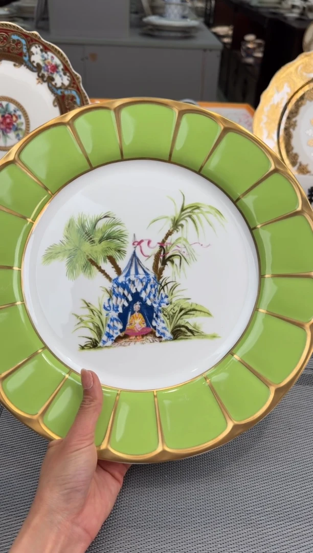 【闪购商品】瓷片12英寸平盘福利款 微瑕