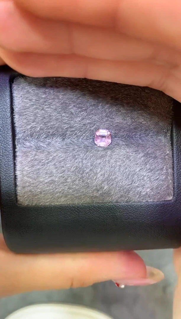裸石尖晶石八角  粉色调 0.68ct