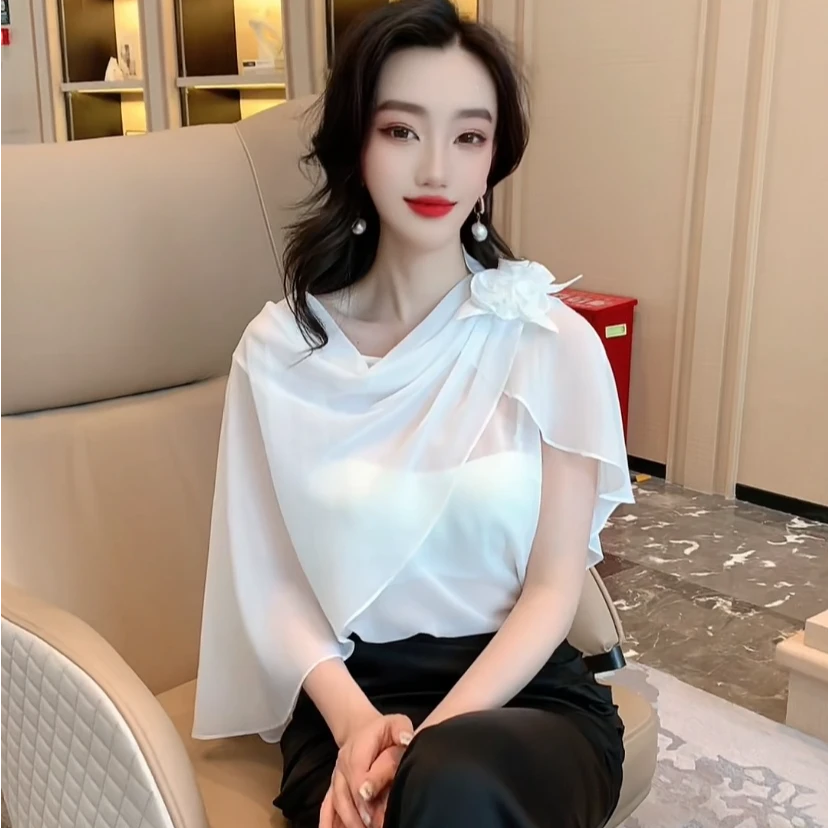 EF/意爱芙夏季设计感洋气时尚上衣SN10078