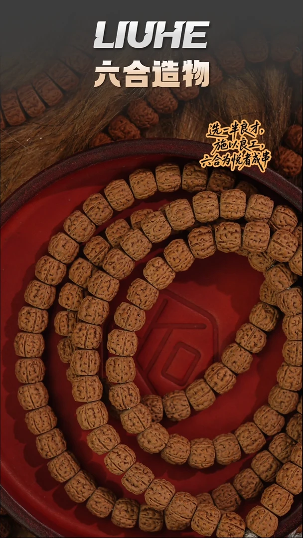 手串金刚菩提六合*老刘专属盘龙*9MM*108