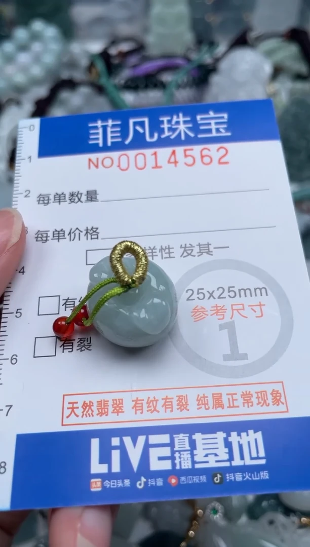 颈饰未镶嵌翡翠14562