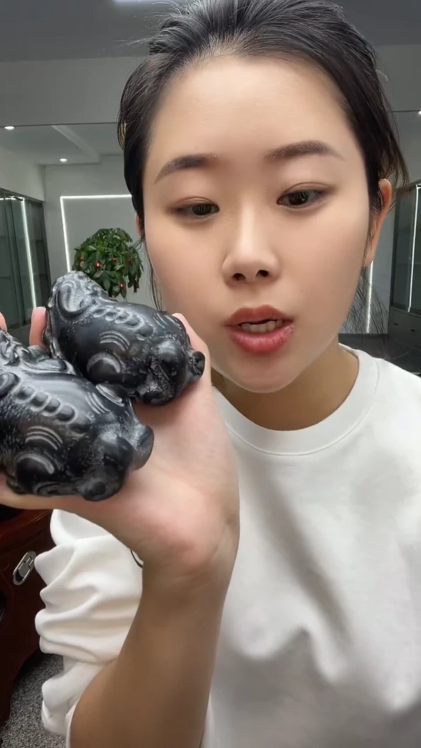 黑色貔貅手把多样性发货一件