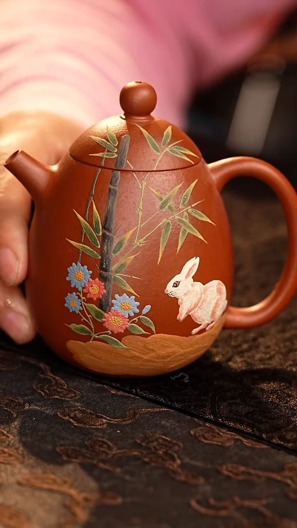 茶壶紫砂兔子龙蛋