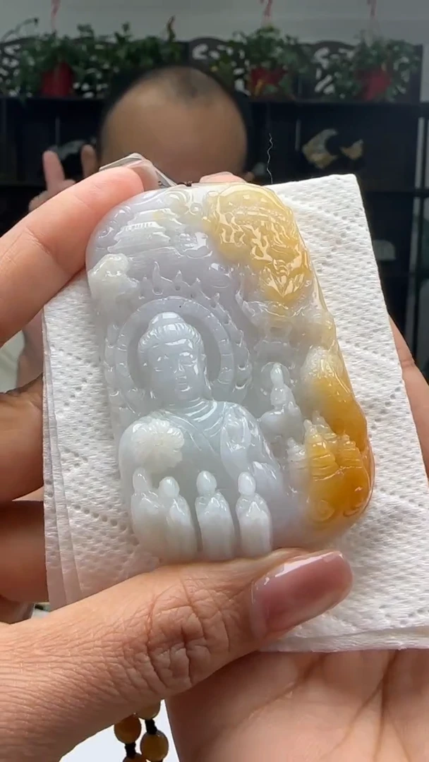 【闪购商品】翡翠颈饰未镶嵌天然翡翠A货吊坠