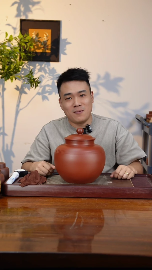 宜兴原矿紫砂茶叶罐