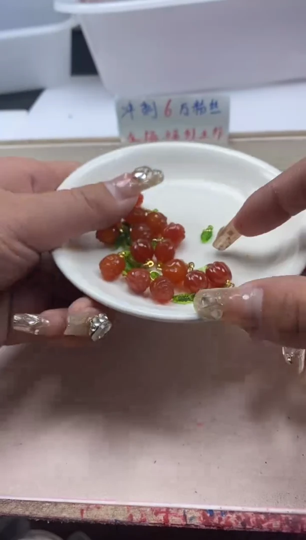 【闪购商品】玛瑙/玉髓颈饰银S800镶嵌x355盐源玫瑰花*2