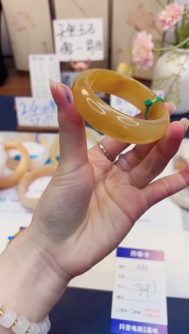 【闪购商品】石英质玉手镯未镶嵌32-财气镯-圈口54