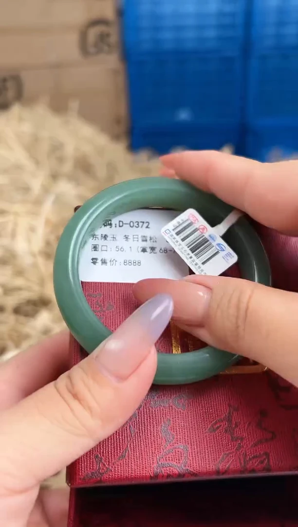 未镶嵌手镯石英质玉D-0372