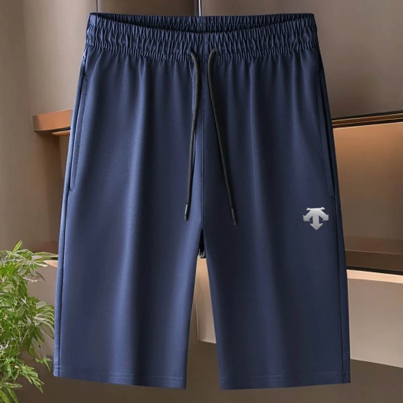 高端短裤男士2025新款休闲中青年宽松百搭夏季薄款五分裤中卫裤子