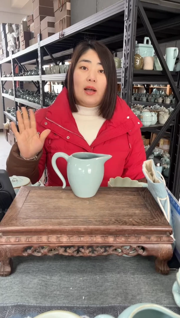 【闪购商品】其他微瑕天青美人公道杯