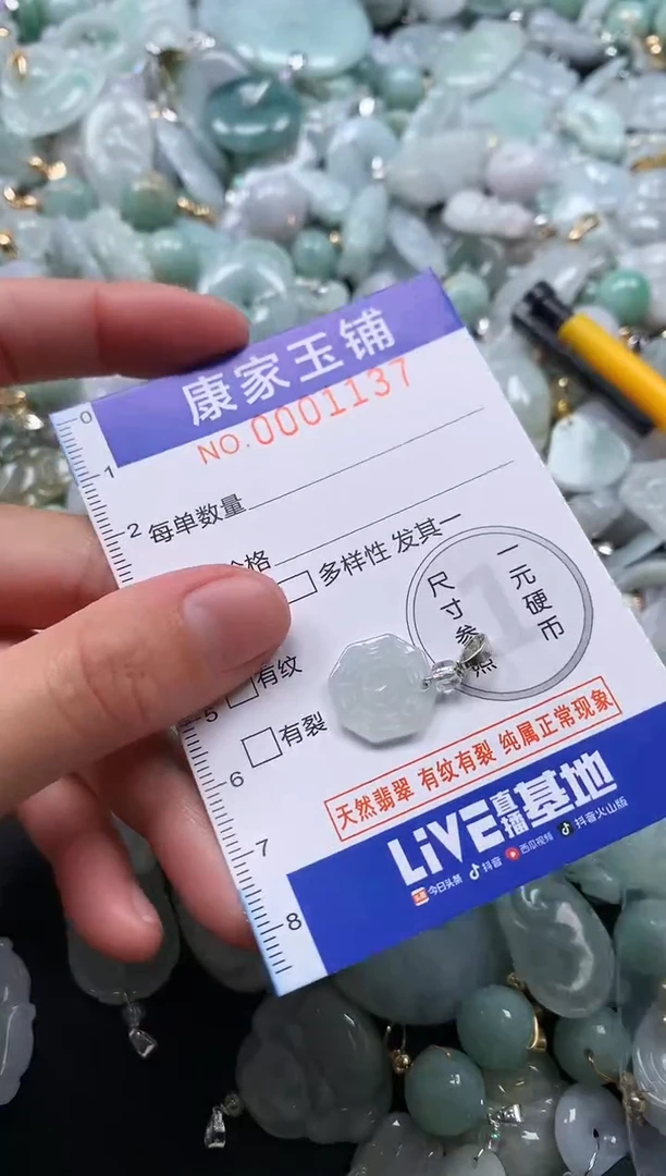 颈饰未镶嵌翡翠1137