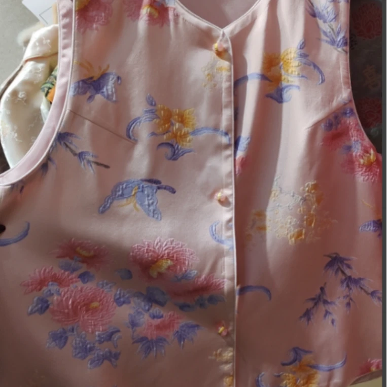 【NA家】印花粉嫩马甲