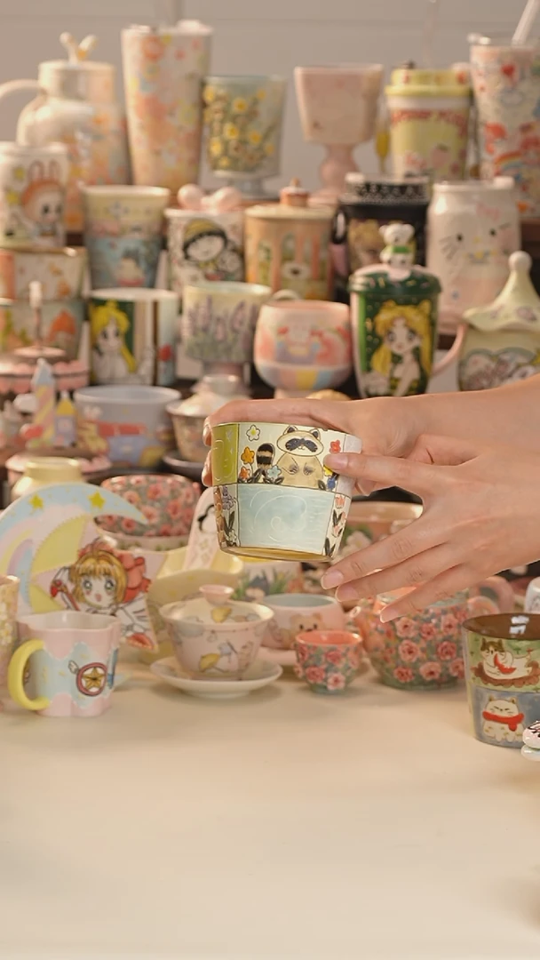 其他景德镇釉下彩手绘设计师款陶瓷