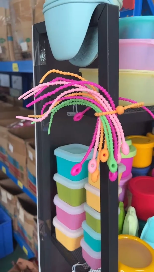 硅胶发10条-颜色不挑-蝌蚪硅胶绳子