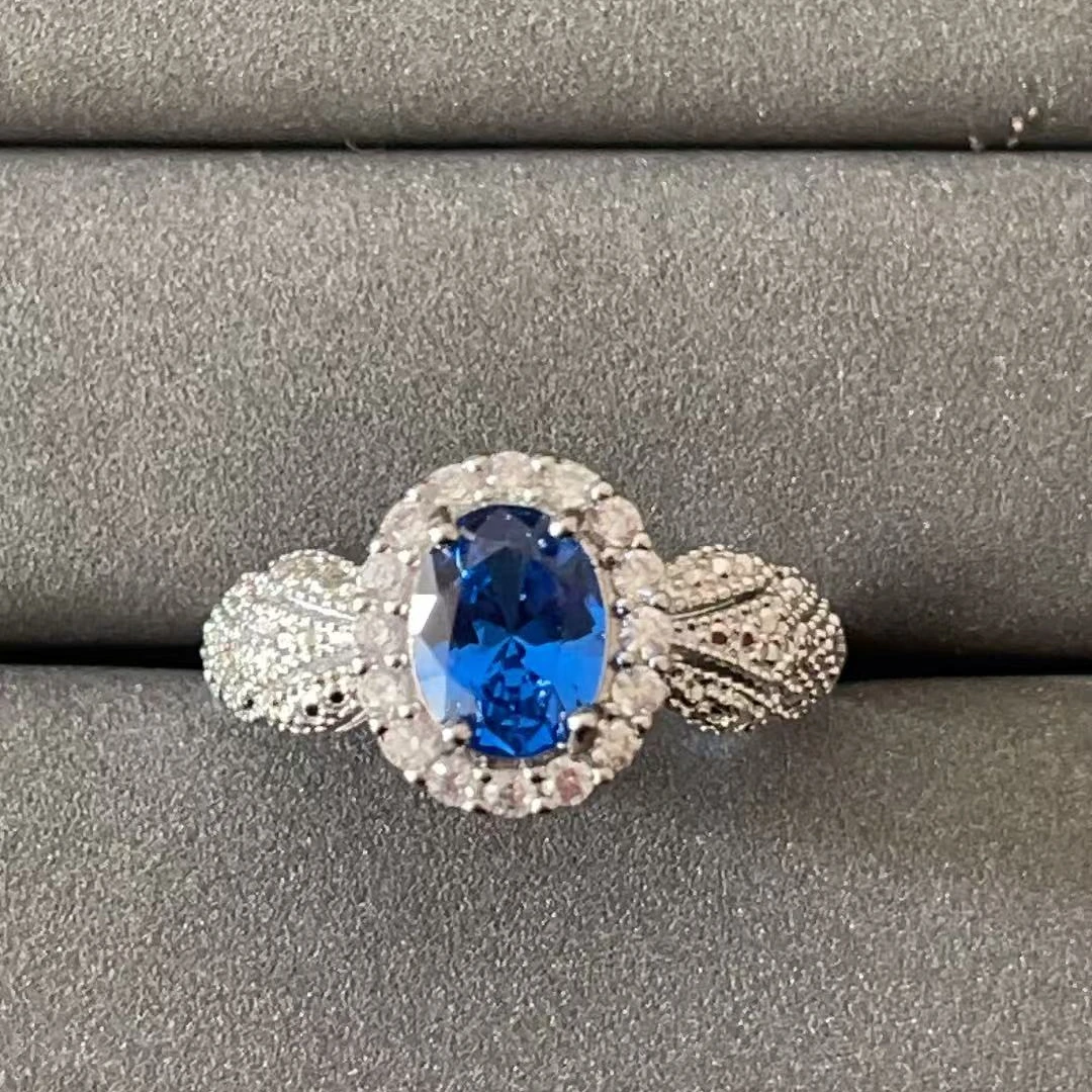 宝阁甄选蓝戒指521