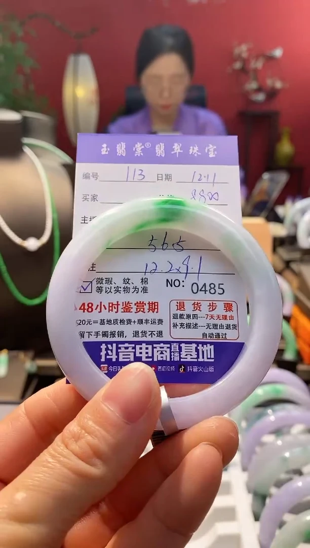 未镶嵌手镯翡翠翡翠113