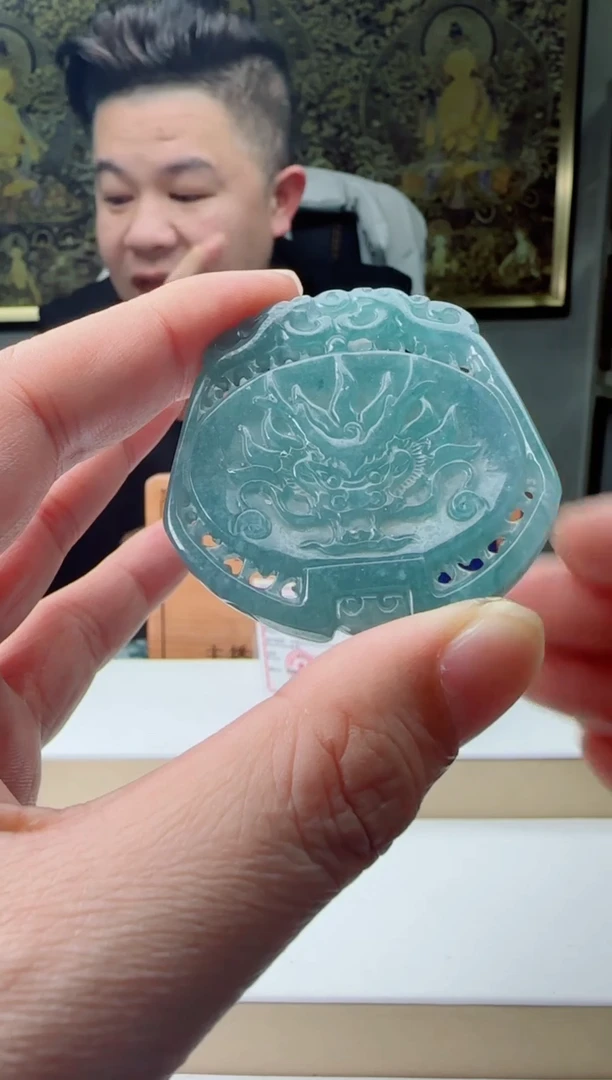 【闪购商品】翡翠颈饰未镶嵌多样性发货一件发货龙牌